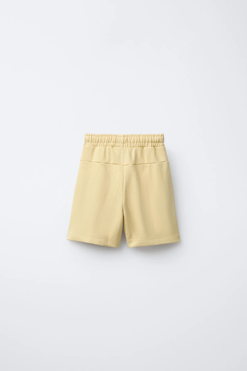 TEXT JOGGING SHORTS