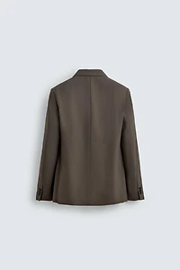 DOUBLE BREASTED SUIT BLAZER
