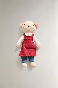 CHILDREN'S CAT FAMILY PLUSH TOY SET (SET OF 3)
