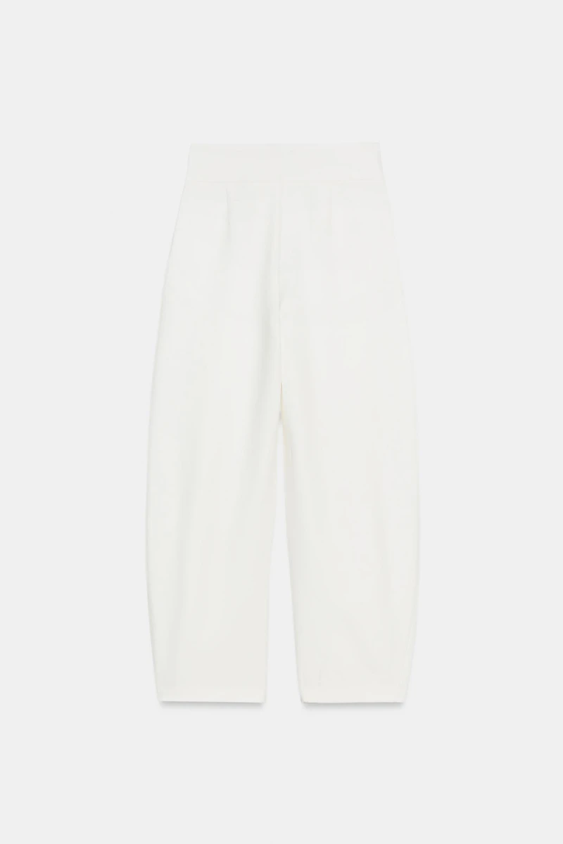 SATIN EFFECT BALLOON PANTS
