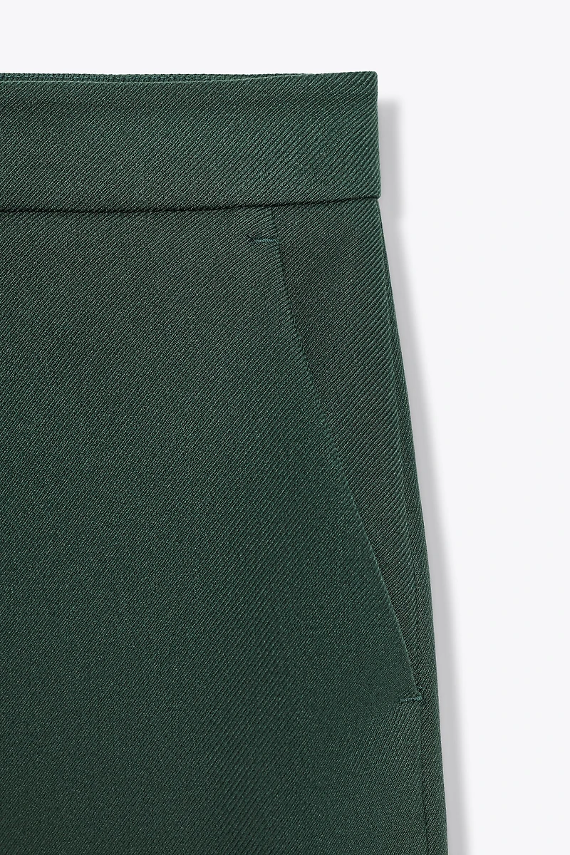 HIGH-WAISTED CULOTTE PANTS