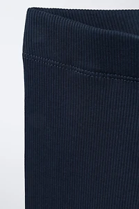 LEGGING CÔTELÉ ÉTIQUETTE