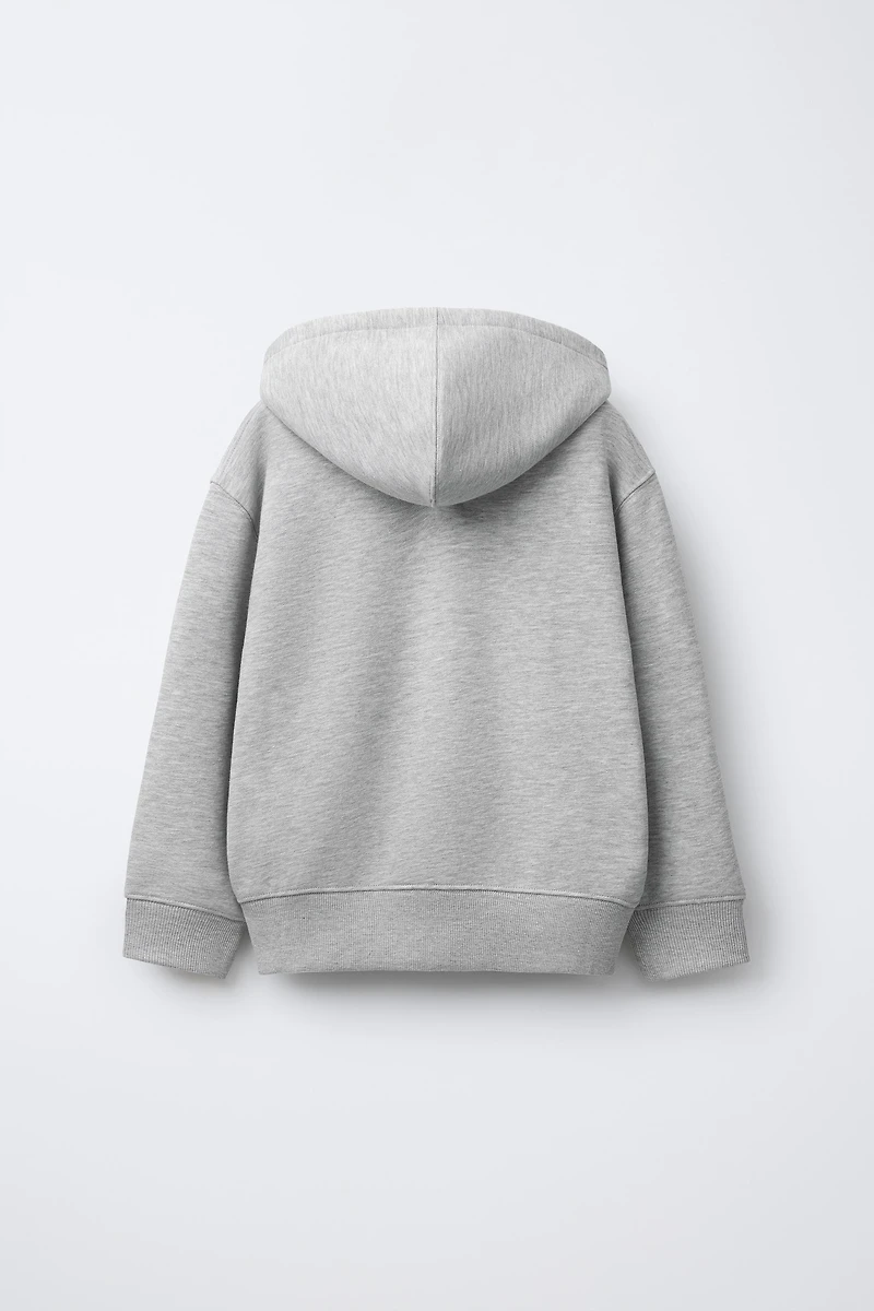 SWEAT BASIQUE ZIPPÉ