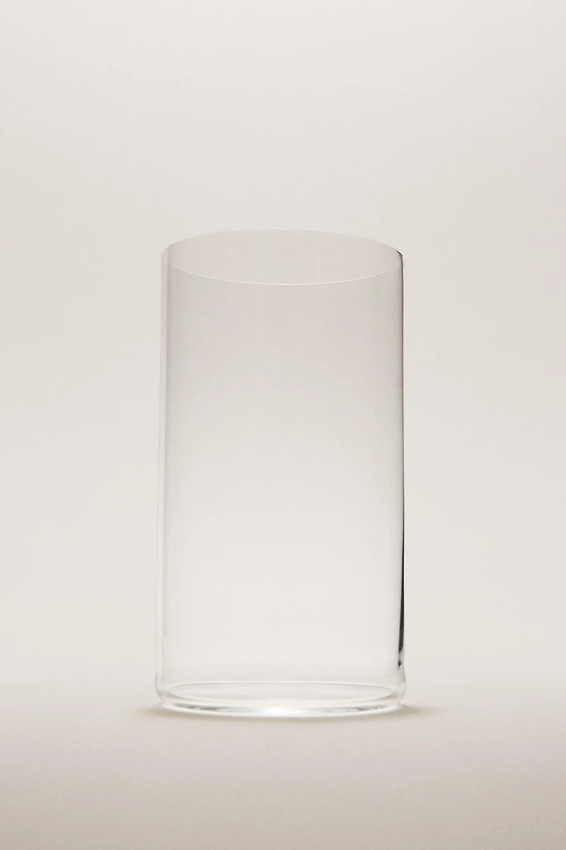 STRAIGHT CRYSTALLINE SOFT DRINK TUMBLER