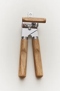 OAK WOOD MANUAL CAN OPENER