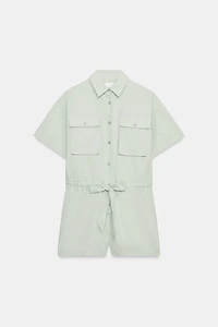 COMBINAISON CHEMISE AVEC CEINTURE ZW COLLECTION