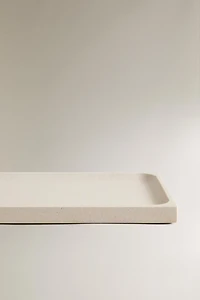 PLATEAU DE BAIN MARBRE BLANC