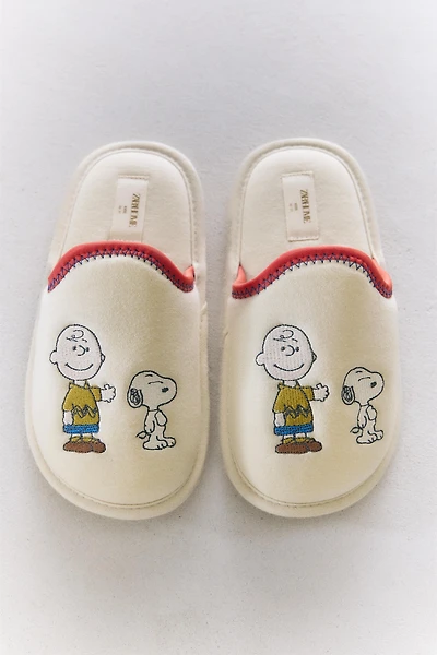 CHAUSSONS ENFANT OUVERTS À L’ARRIÈRE PEANUTS™