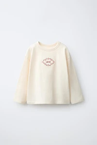 CROSS-STITCH EMBROIDERED T-SHIRT