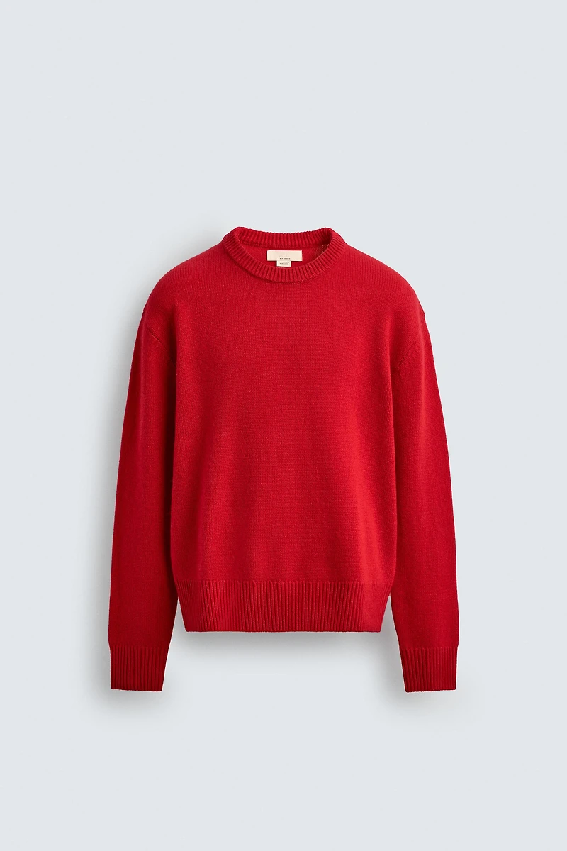 LIMITED EDITION WOOL - CASHMERE SWEATER