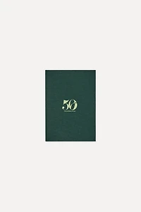 ZARA 50TH ANNIVERSARY SMALL NOTEBOOK