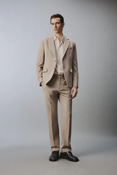 SLIM FIT SUIT PANTS