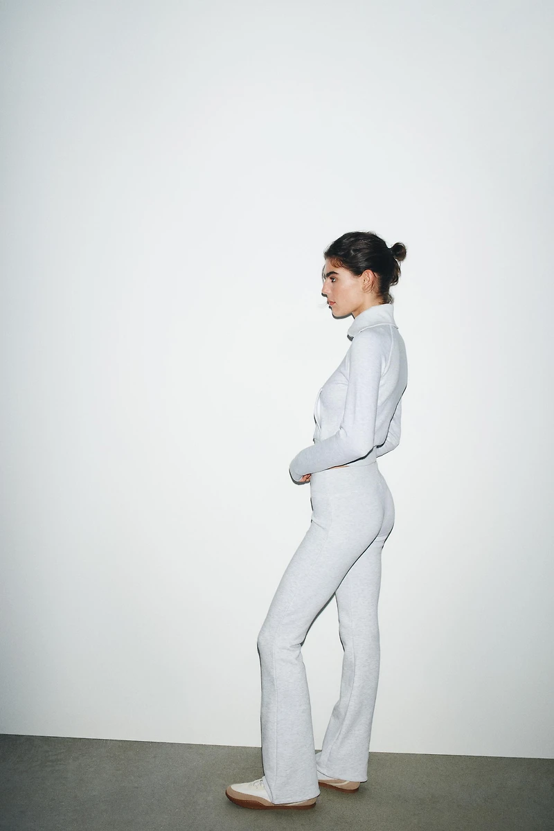 PANTALON MOLLETON ÉVASÉ