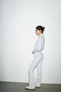 PANTALON MOLLETON ÉVASÉ