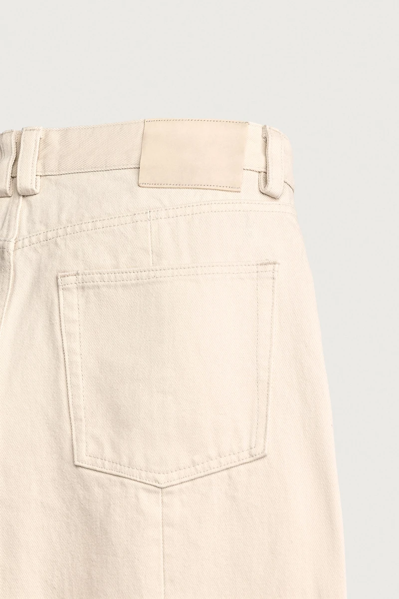 SEAM DETAIL LOOSE FIT PANTS