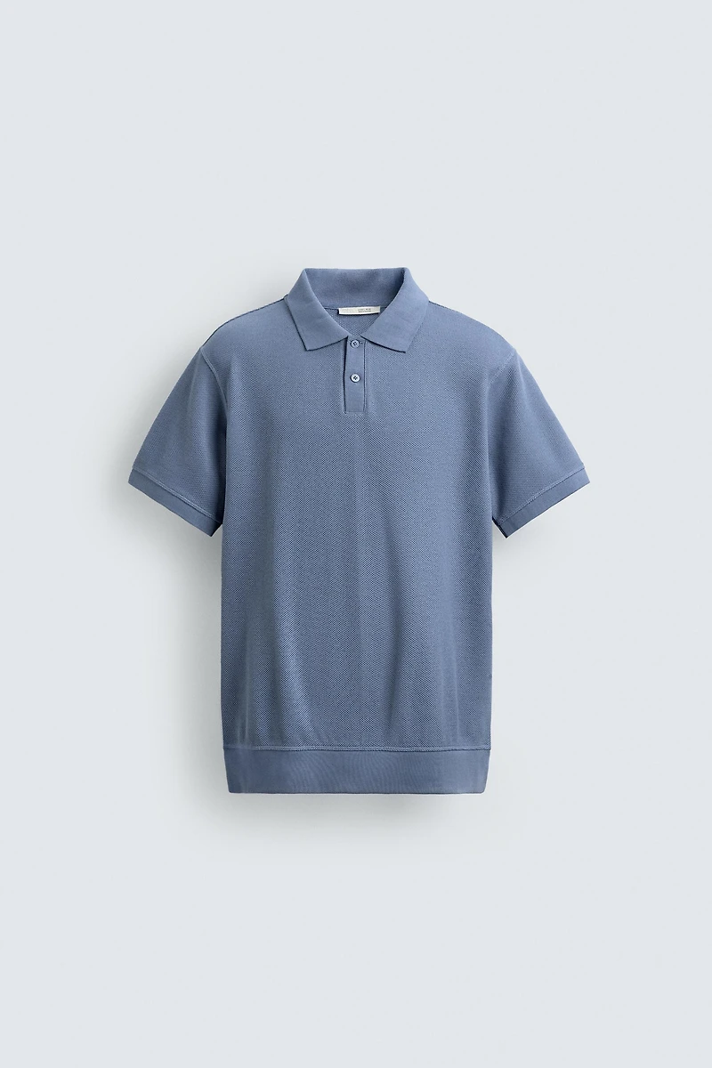 REGULAR FIT PIQUÉ POLO
