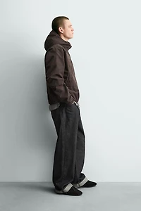 WATER REPELLENT TECHNICAL JACKET WITH FLEECE