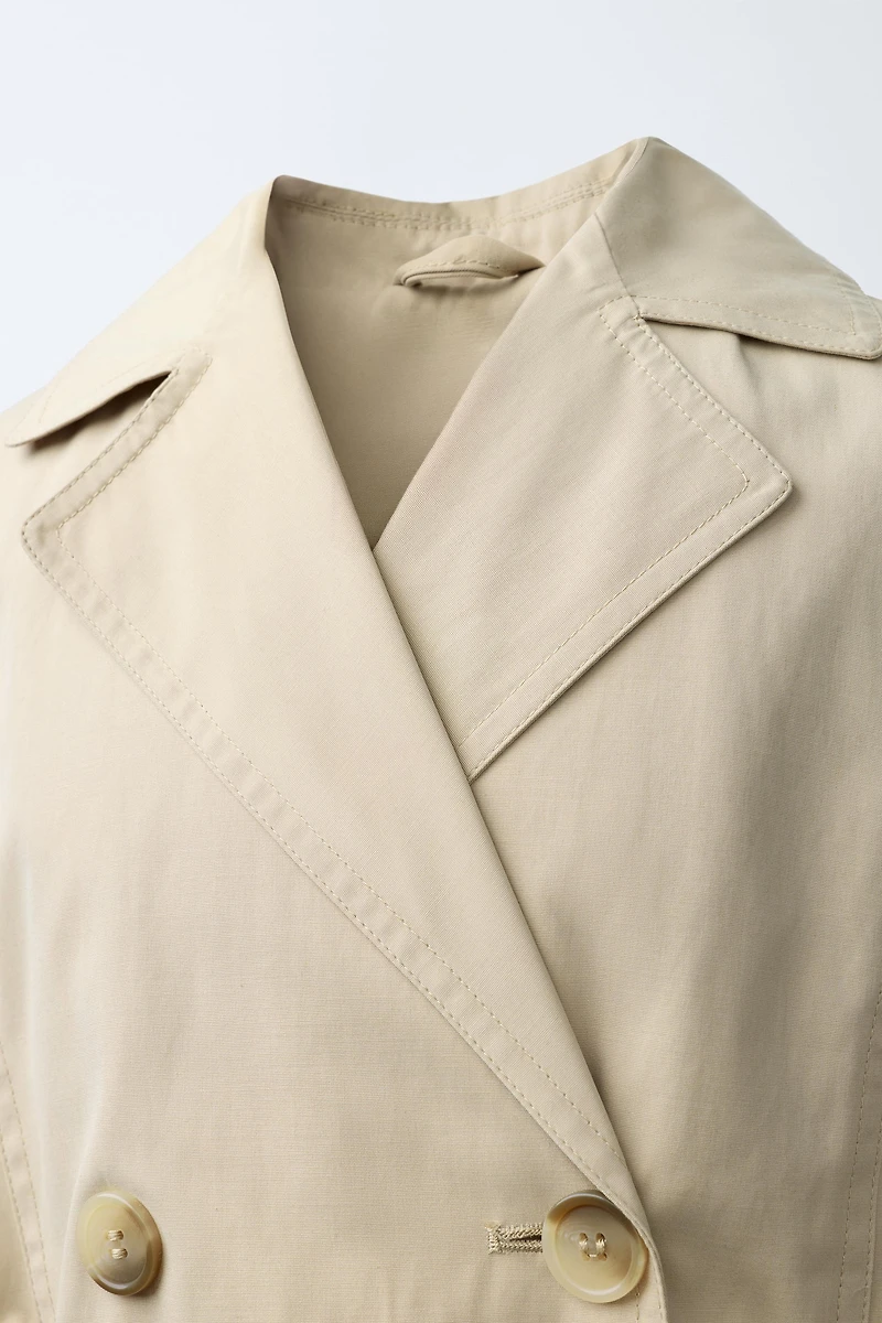 BASIC LONG TRENCH COAT