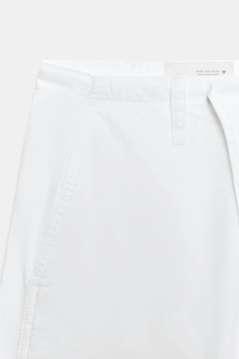 PANTALON LARGE À CORDONS