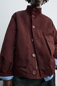 BOXY FIT POCKET JACKET