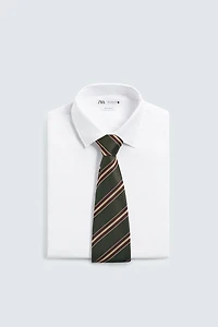 100% SILK STRIPED LIMITED EDITION TIE