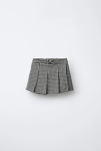 PLAID SKORT