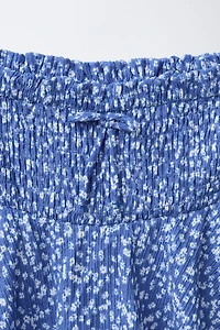 JUPE-SHORT FLEURS CAPE