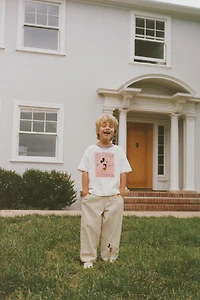 MICKEY MOUSE © DISNEY RELAXED CANVAS PANTS