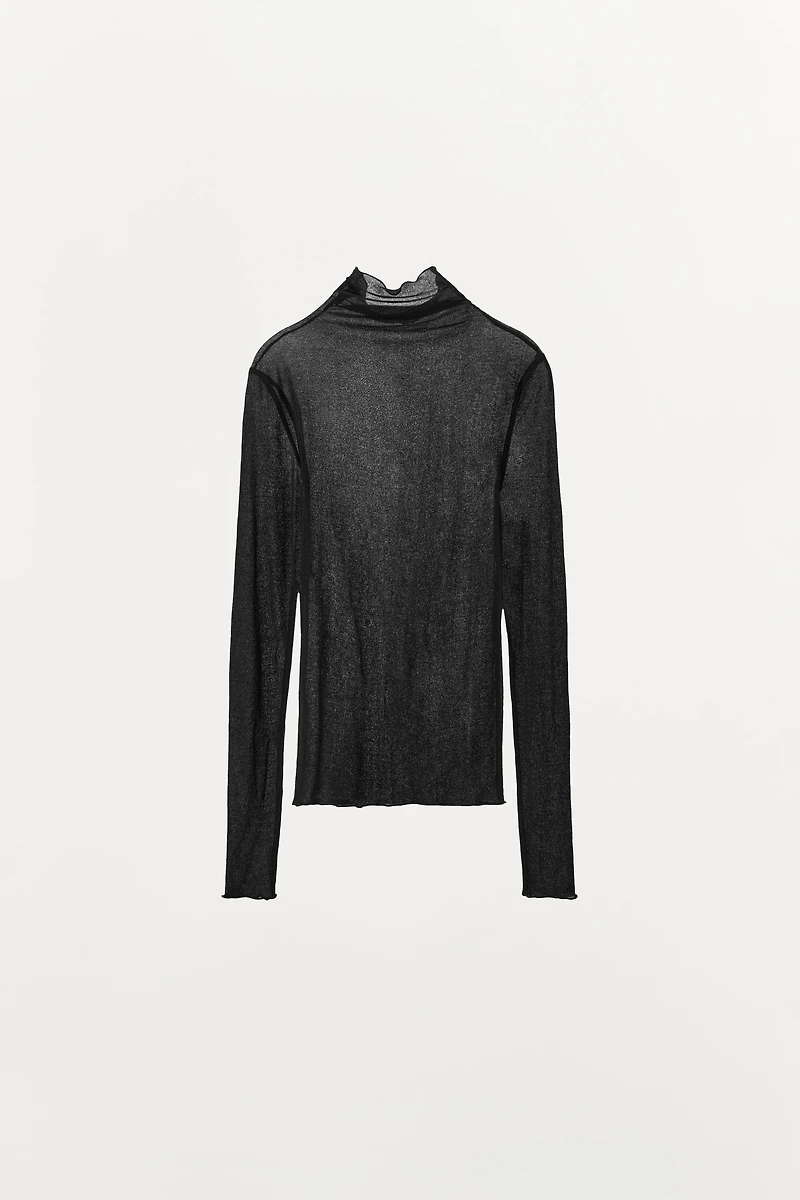 COTTON JERSEY TOP