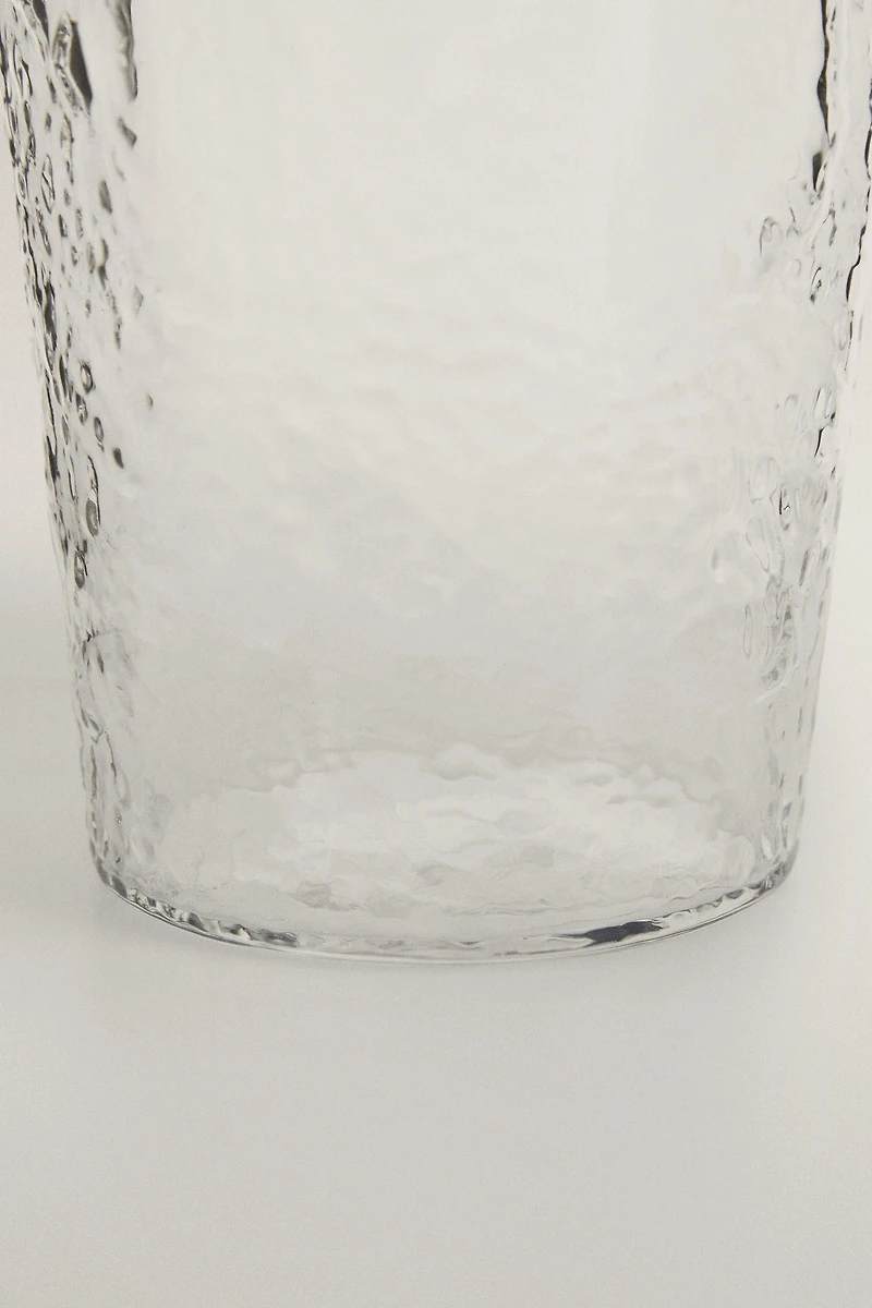 HEXAGONAL BOROSILICATE GLASS TUMBLER