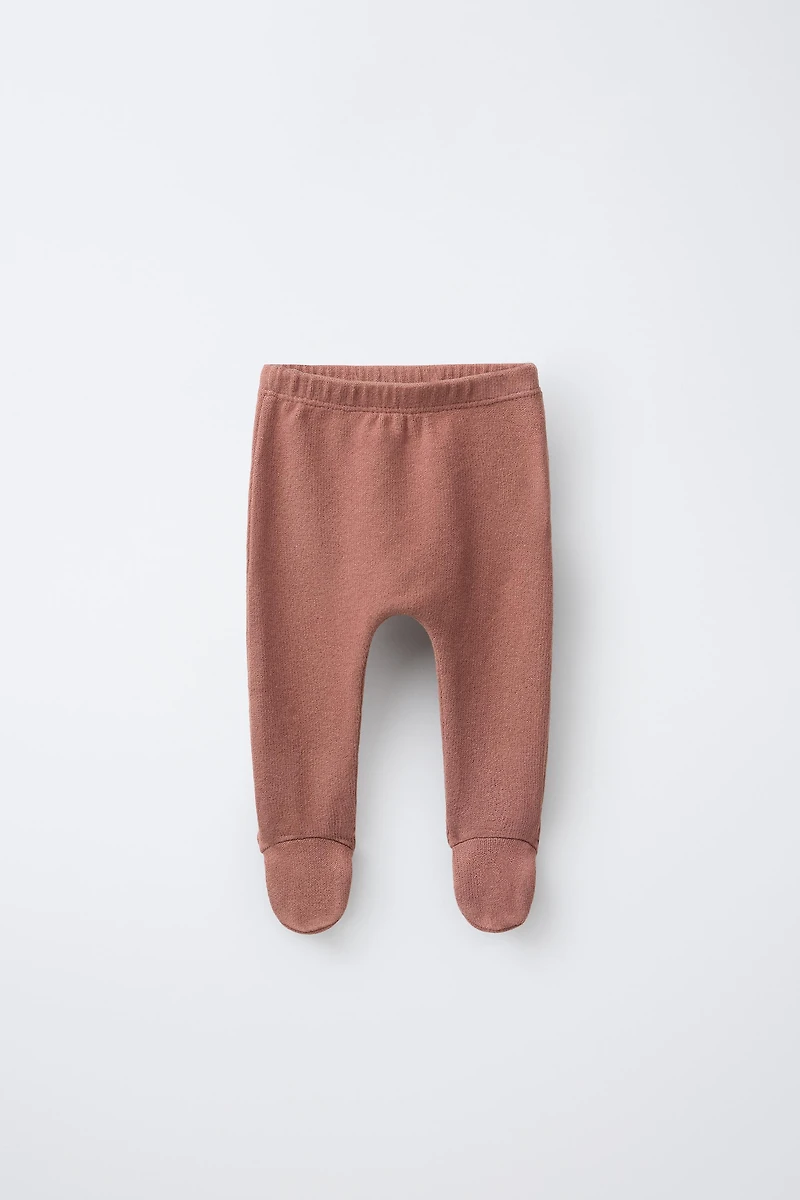 SOFT TOUCH FOOTED LEGGINGS