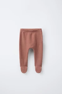 SOFT TOUCH FOOTED LEGGINGS