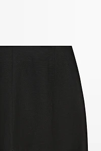 Pantalon fluide droit en lin