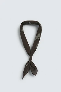 HORSE PRINT BANDANA