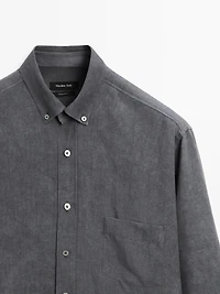 Regular fit flowing shirt