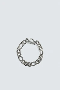 BRACELET À MAILLONS MÉTALLIQUES