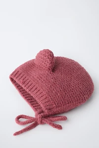 EAR KNIT BONNET