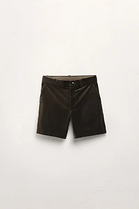 6-10 YEARS / LIMITED EDITION VELVET SHORTS
