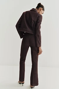 SHORT JACKET WITH FLAP POCKETS