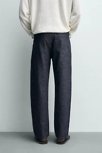 COTTON-HEMP STRAIGHT FIT JEANS