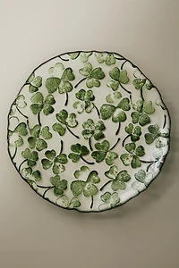 CLOVER GLASS DESSERT PLATE