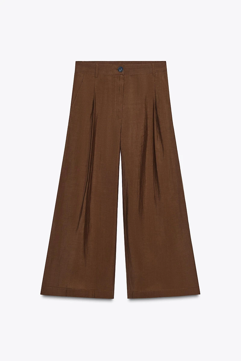 PANTALON COURT À PINCES ZW COLLECTION