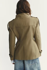 VESTE À POCHES ET PATTES