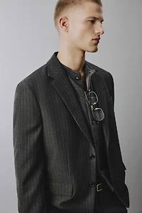 PINSTRIPE SUIT BLAZER