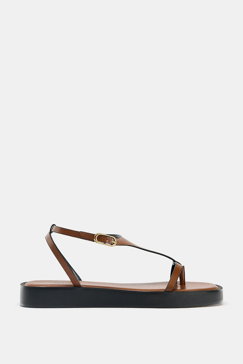 STRAPPY PLATFORM SANDALS