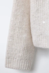 SEQUIN KNIT SWEATER