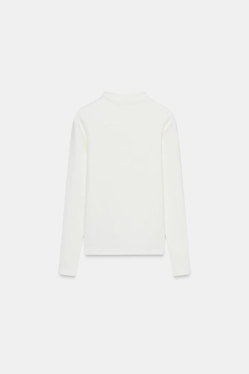 T-SHIRT COL MONTANT