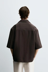 RELAXED FIT FLOWY SHIRT