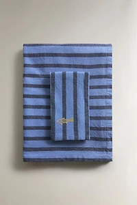 YARN-DYED STRIPE TABLECLOTH