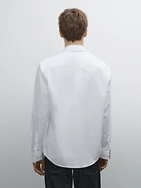 Regular-fit 100% cotton shirt
